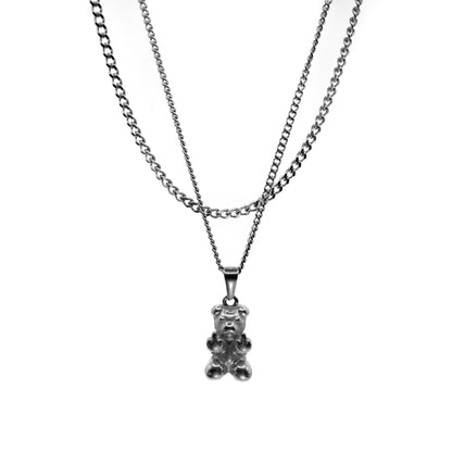 Angry Bear Set (Silver)