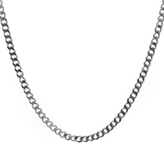 Cuban Chain 3mm (Silver)