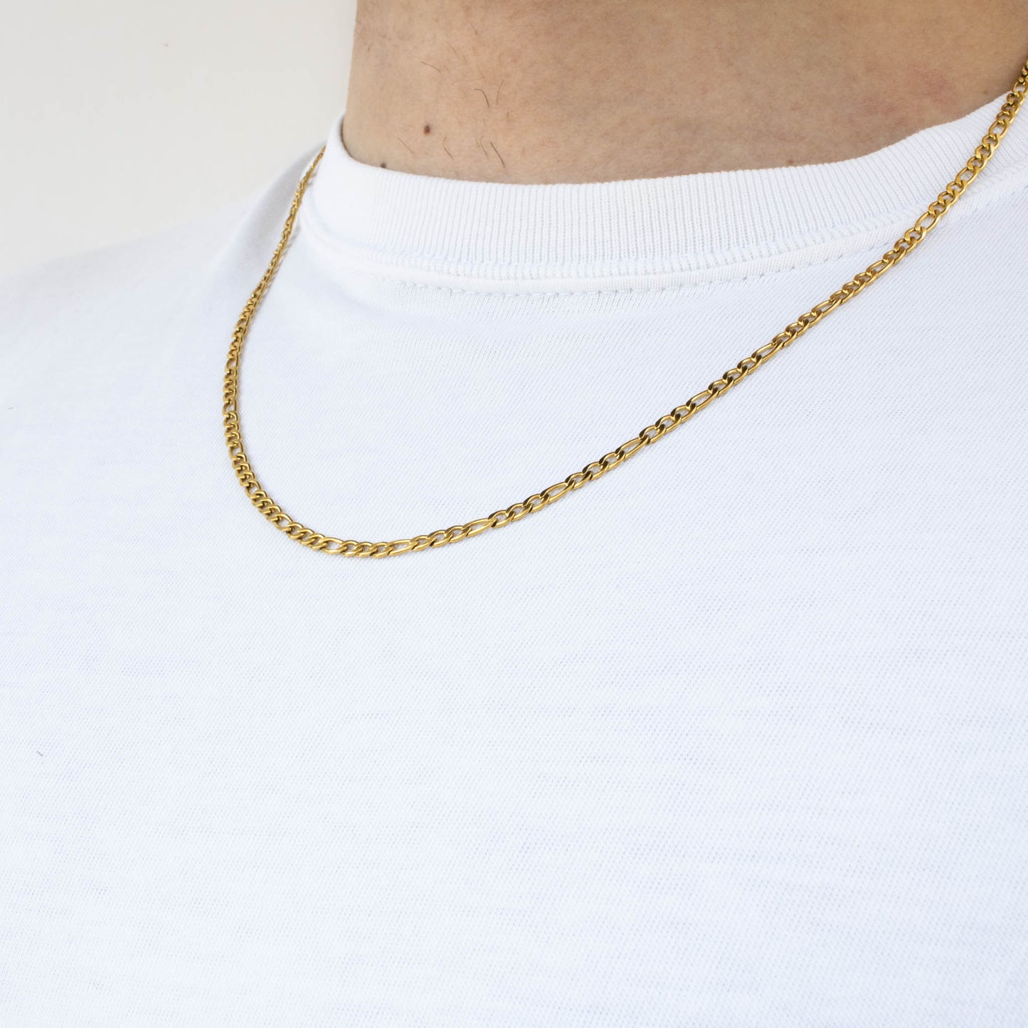 Figaro Chain 2mm (Gold)