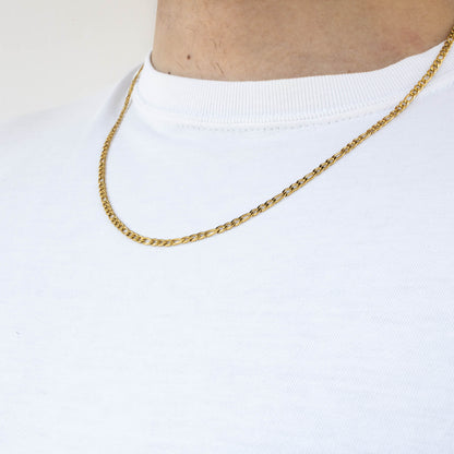 Figaro Chain 2mm (Gold)