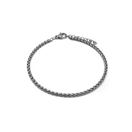 Foxtail Bracelet 2.5mm (Silver)