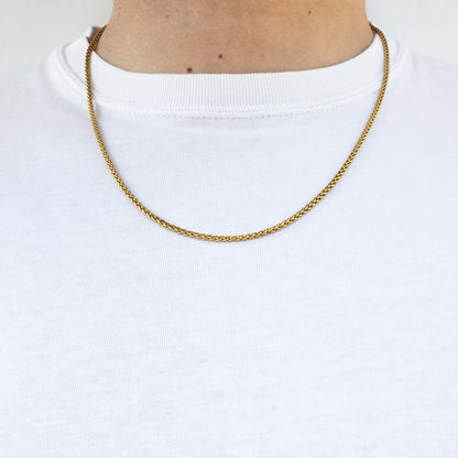 Foxtail Chain 2.5mm (Gold)