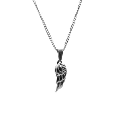 Hermes Wing Pendant (Silver)