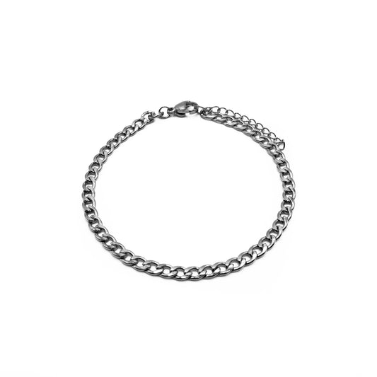 Gourmet Bracelet 3mm (Silver)