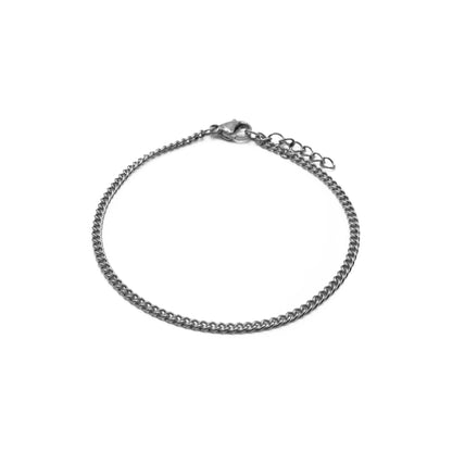 Gourmet Bracelet 2mm (Silver)