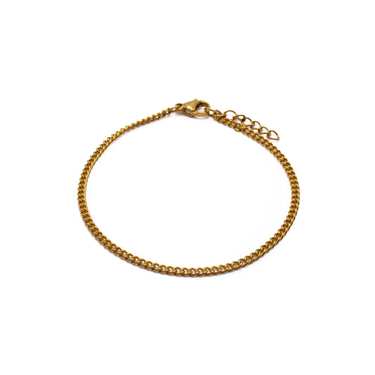 Gourmet Bracelet 2mm (Gold)