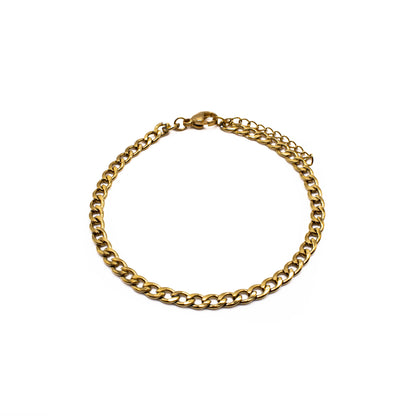 Gourmet Bracelet 3mm (Gold)