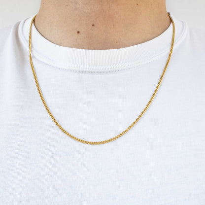 Gourmet Chain 2mm (Gold)