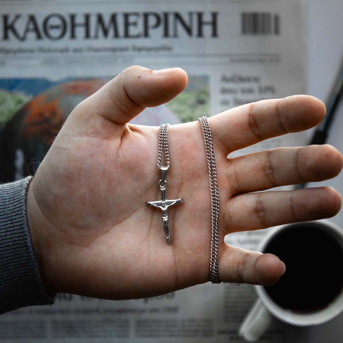 Cross Pendant (Silver)