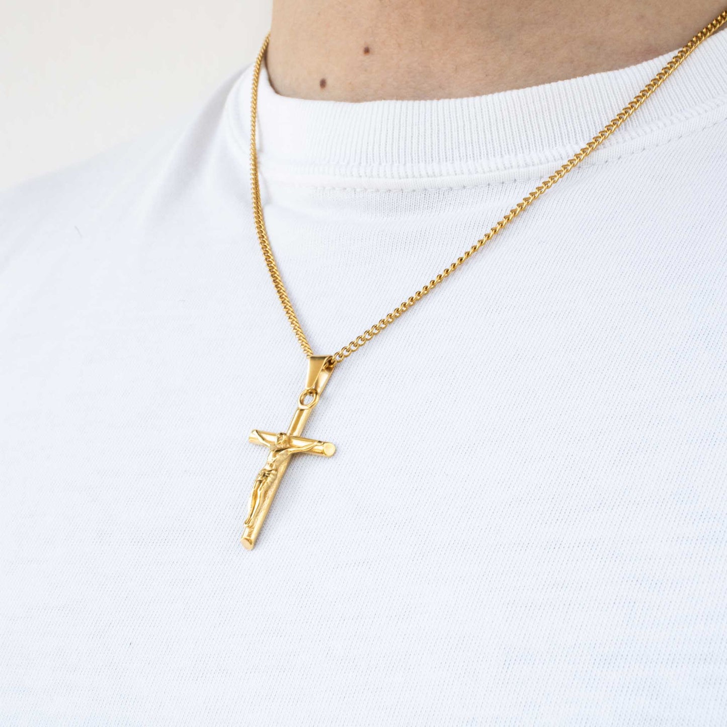 Cross Pendant (Gold)