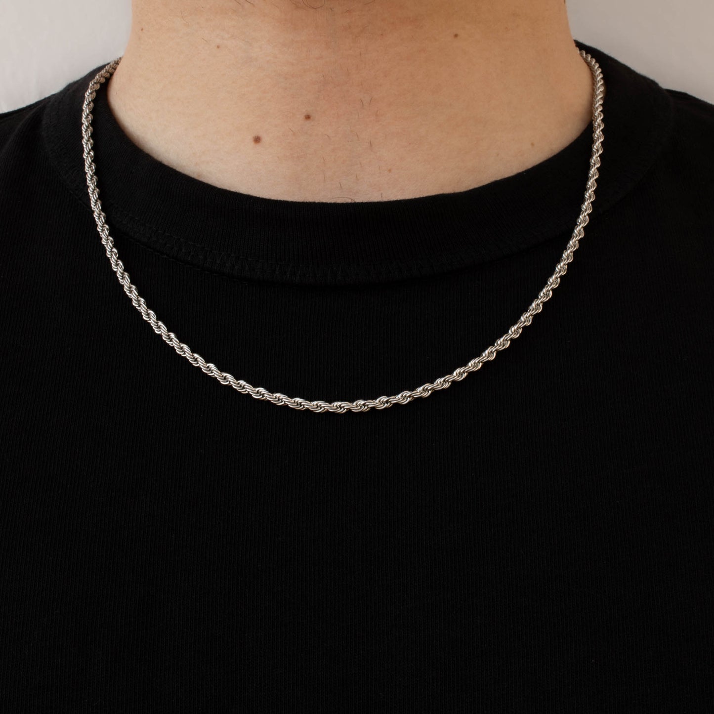 Rope Chain 3mm (Silver)