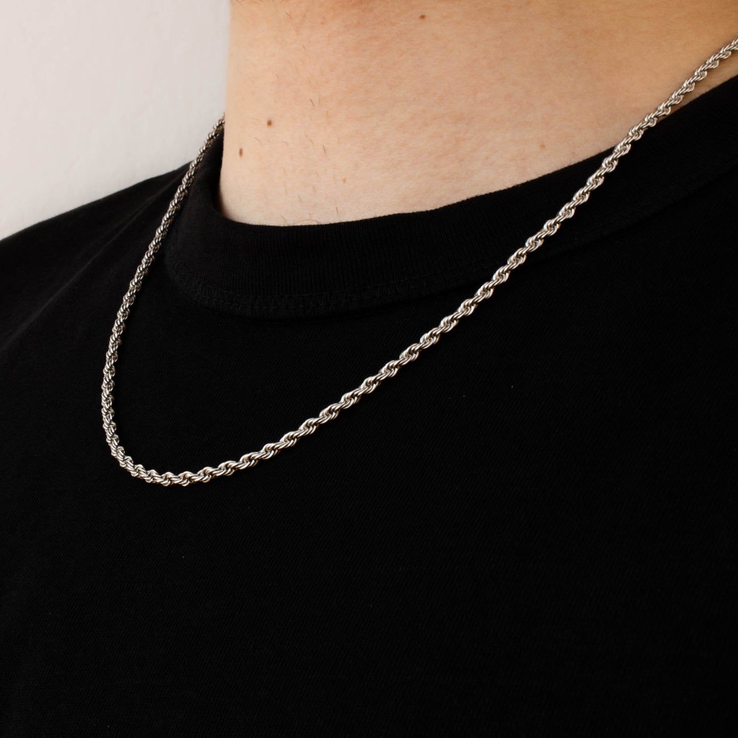 Rope Chain 3mm (Silver)