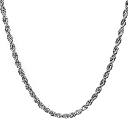 Rope Chain 3mm (Silver)