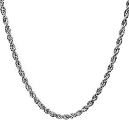 Rope Chain 3mm (Silver)