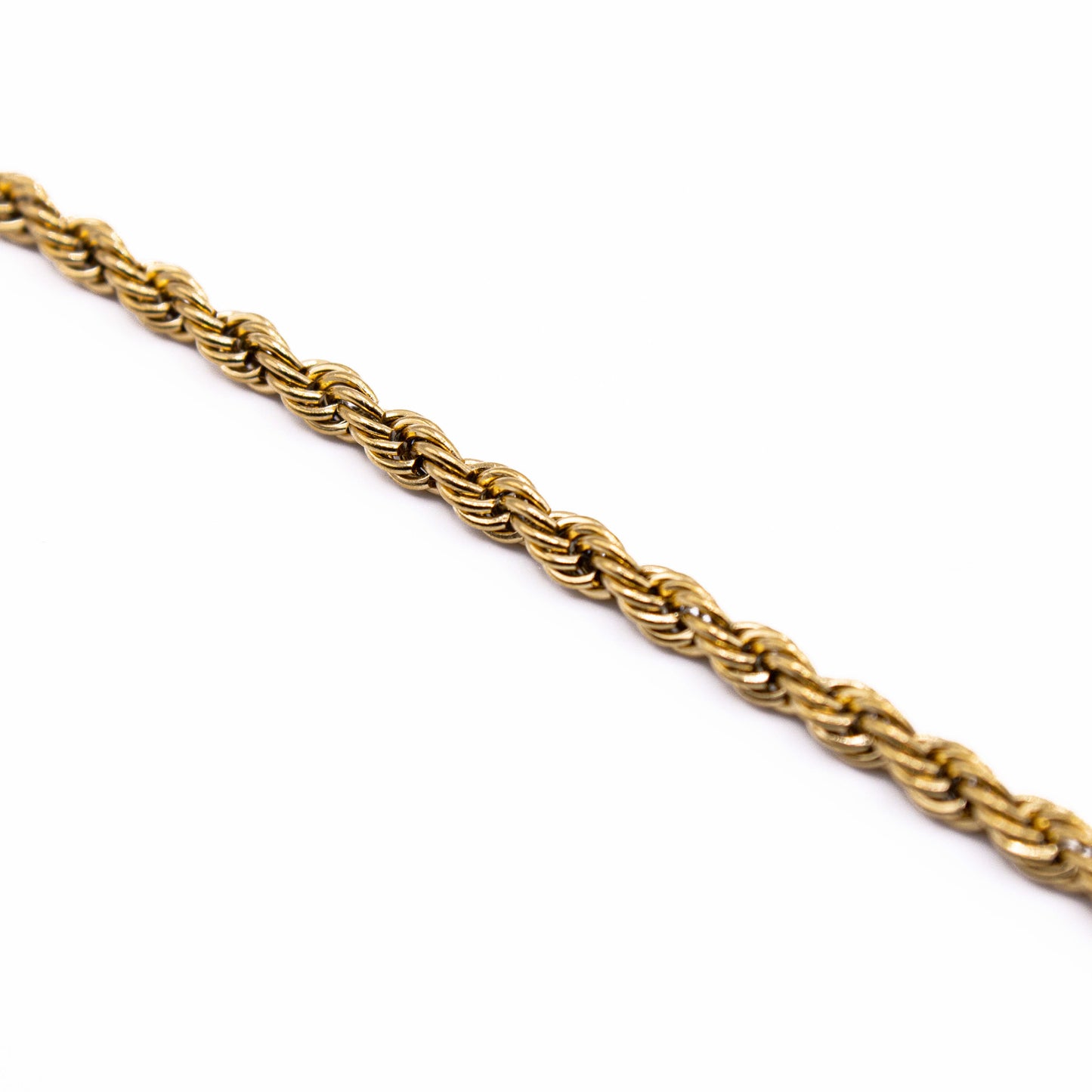 Rope Bracelet 3mm (Gold)