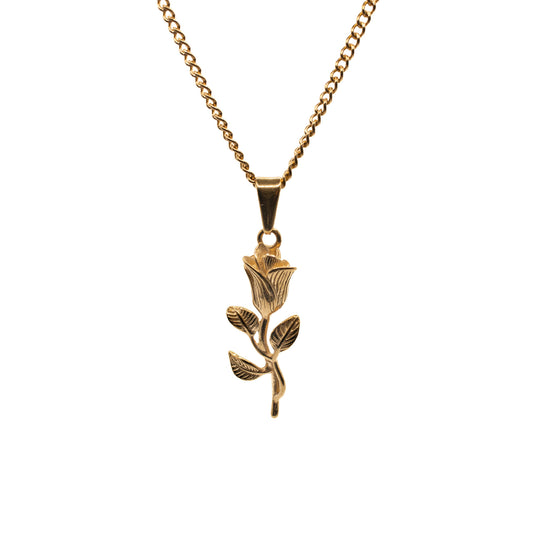 Rose Pendant (Gold)